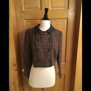 🌺JR Bazaar Sears vintage wool bolero jacket🌺